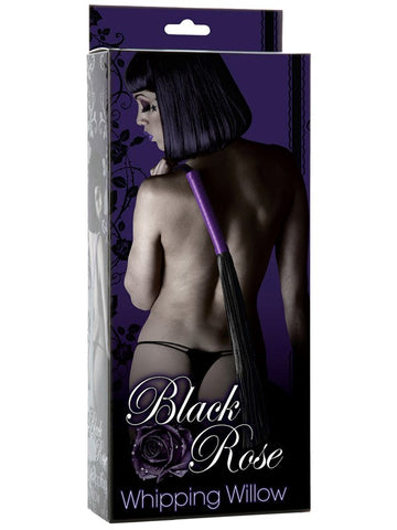 Black Rose Whipping Willow by Doc Johnson - Whips And Crops