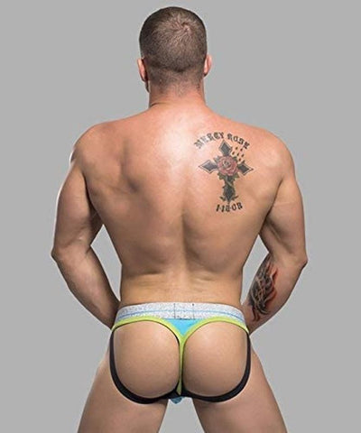 Show It Jock Thong Aqua by Andrew Christian - Jocks and G-Strings