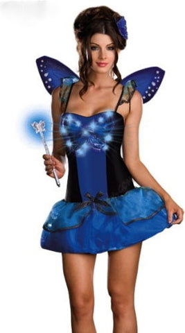 Whimsical Blue Butterfly Costume by Dream Girl Lingerie - Fancy Dress Ups
