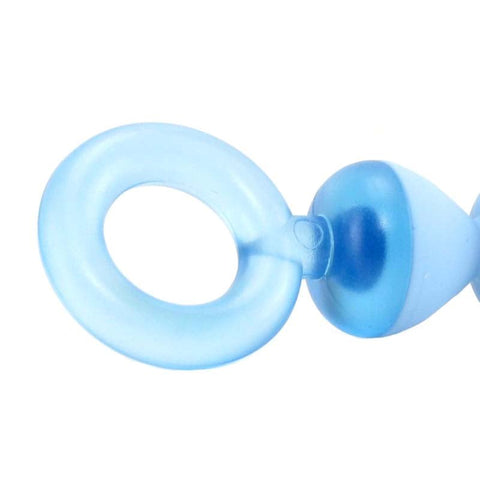 Blue 8 Inch Silicone Anal Beads by Sportsheets - Anal Beads and Balls