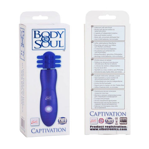 Body & Soul Captivation Clitoral Vibrator - Clit Ticklers and Pulsators