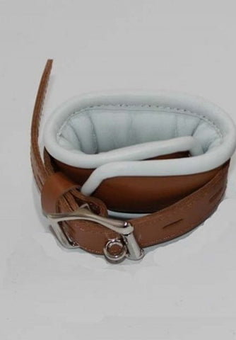 Luxurious Leather Wrist Restraints by Hell's Couture - Cuffs and Restraints