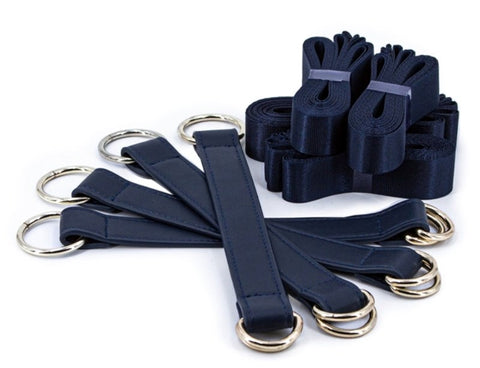 Bondage Couture Tie Down Straps by NS Novelties - Cuffs and Restraints