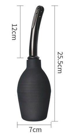 Bondage Fetish Deluxe Douche Unisex Curved Douche capacity - Enemas and Douches