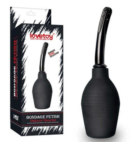 Bondage Fetish Deluxe Douche Unisex Curved Douche capacity - Enemas and Douches