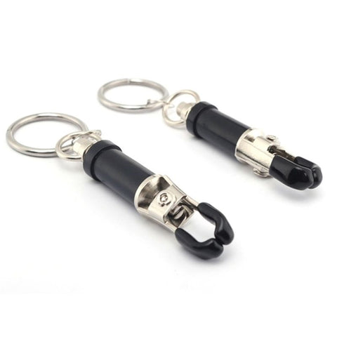 Bondage Ring Barrel Clamps Nipple Toy by BDStyle - Breast and Nipple Toys