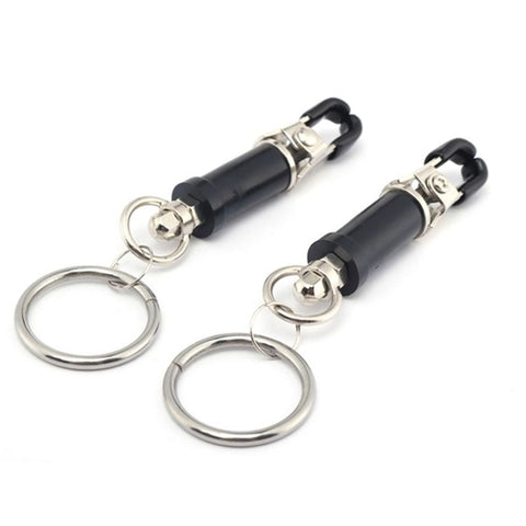 Bondage Ring Barrel Clamps Nipple Toy by BDStyle - Breast and Nipple Toys