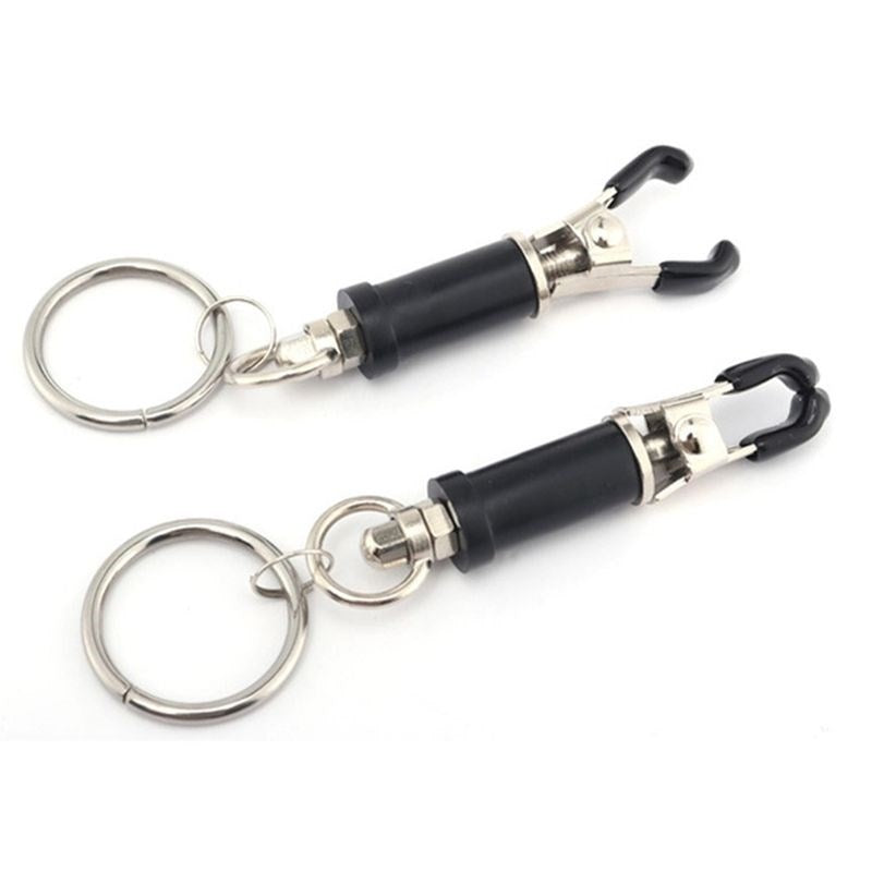 Bondage Ring Barrel Clamps - - Breast and Nipple Toys