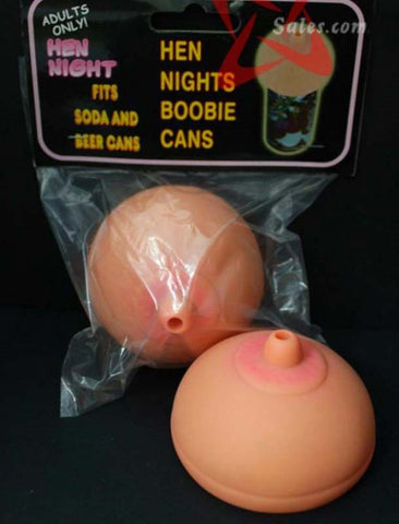 Boobie Can Topper Adult Party Novelty by Hua Novelties - Bachelorette and Bucks