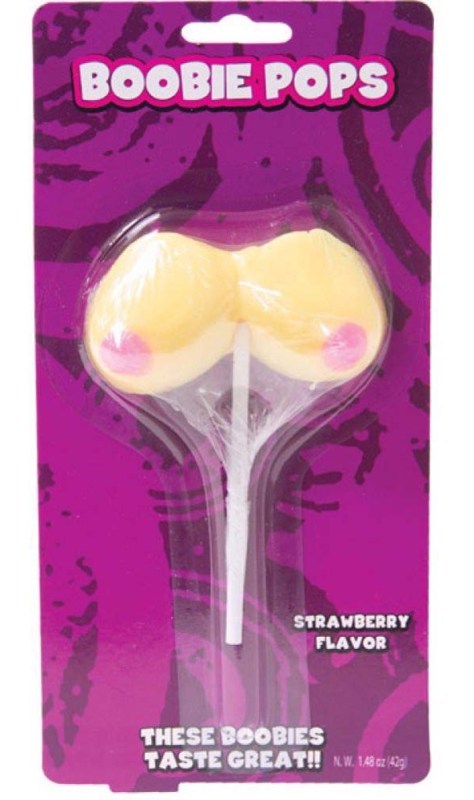 Boobie Pops Candy Strawberry - - Fancy Dress Ups