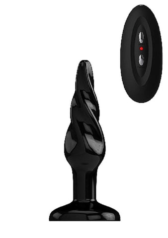 Bottom Line Vibrating Butt Plug Model 005 by Shots Toys - Anal Vibrators