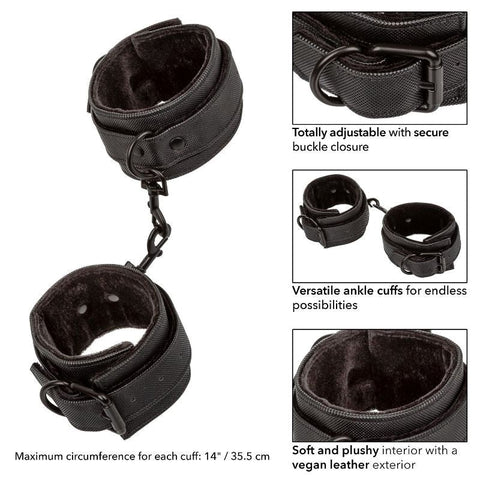Boundless BDSM Play Ankle Cuffs by California Exotics - Cuffs and Restraints