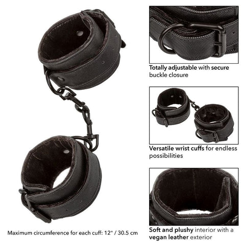 Boundless Fetish Play Wrist Cuffs by California Exotics - Cuffs and Restraints