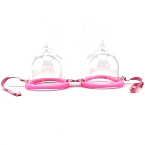 Silicone Dual-Cup Breast Pump by BDStyle - Breast and Nipple Toys