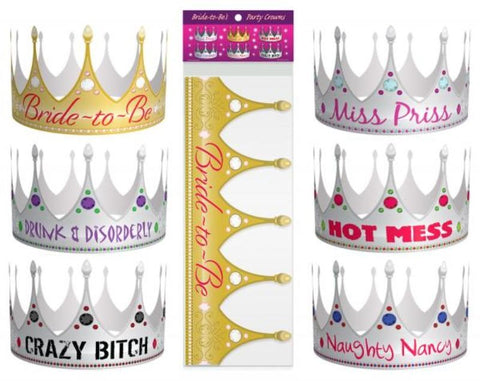Bride-To-Be Party Crowns by Kheper Games - Sex Games, Coupons and Tricks