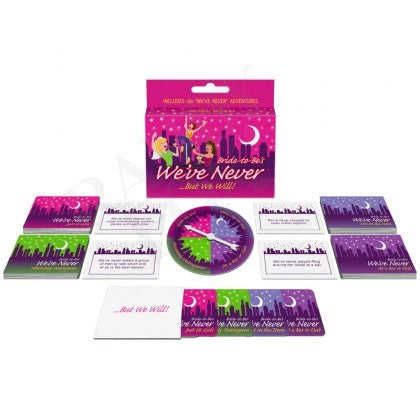 Bride-To-Be's We've Never Card Game - - Sex Games, Coupons and Tricks