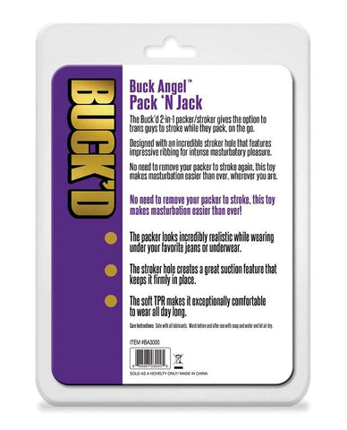 Buckd Pack N Jack Strap-On Realistic by Perfect Fit - Strap On Sextoys