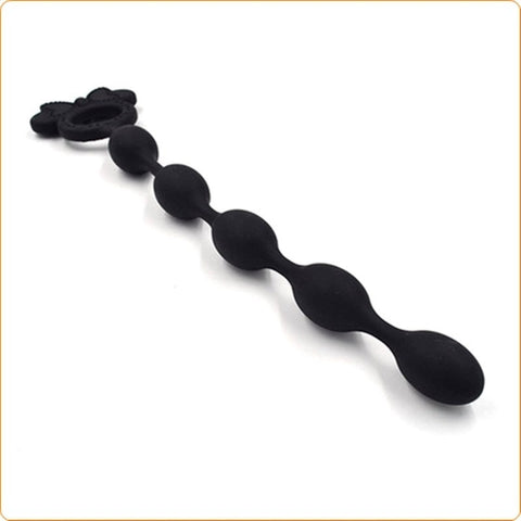 Butterfly Silicone Anal Beads by BDStyle - Anal Beads and Balls
