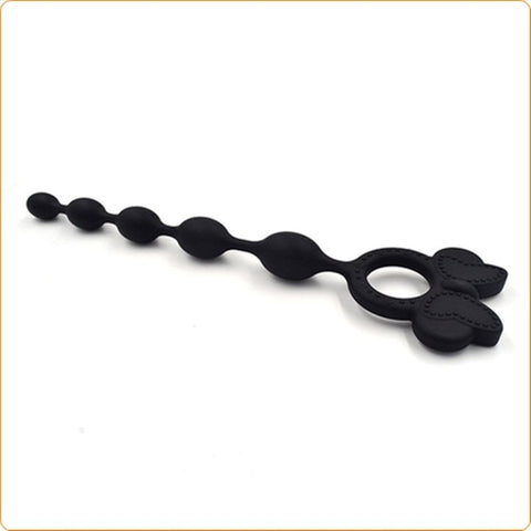 Butterfly Silicone Anal Beads by BDStyle - Anal Beads and Balls