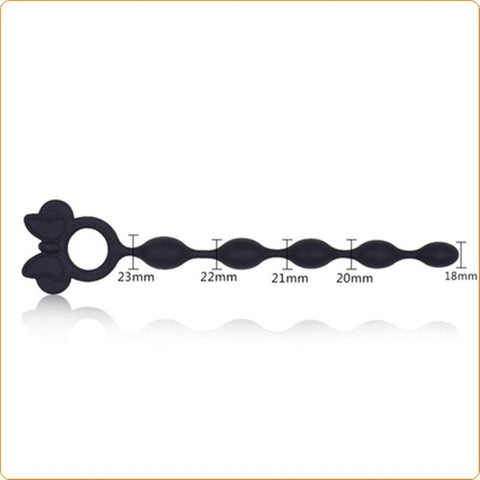 Butterfly Silicone Anal Beads by BDStyle - Anal Beads and Balls