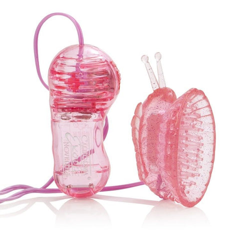 Butterfly Women's Clitoral Pump by California Exotics - Nipple and Clit Clamps