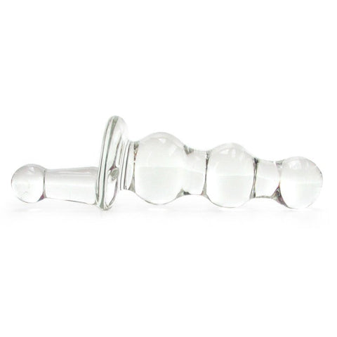 Buttmans Viewable Glass Butt Plug Curves - Glass Sex Toys