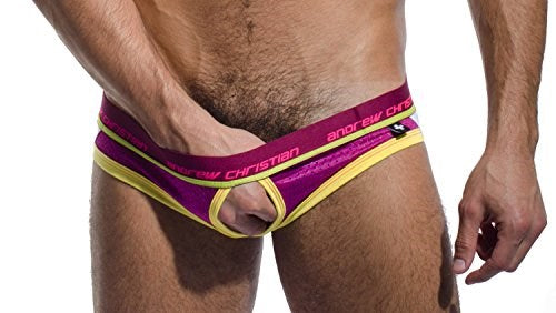 C-Ring Brief Jock Magenta - - Mens Briefs And Boxers