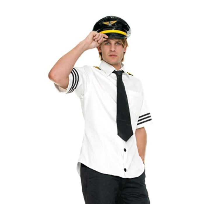 Captain Fetish Air Costume - - Fancy Dress Ups