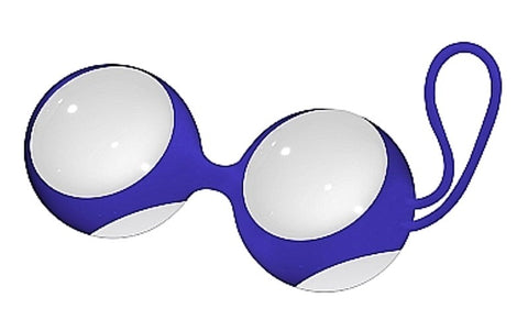 Chrystalino Ben Wa Small White by Shots Toys - Glass Sex Toys
