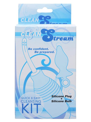 CleanStream Essentials Enema Kit by XR Brands - Enemas and Douches