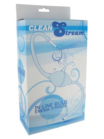 CleanStream InLine Accelerator Enema Bulb by XR Brands - Enemas and Douches