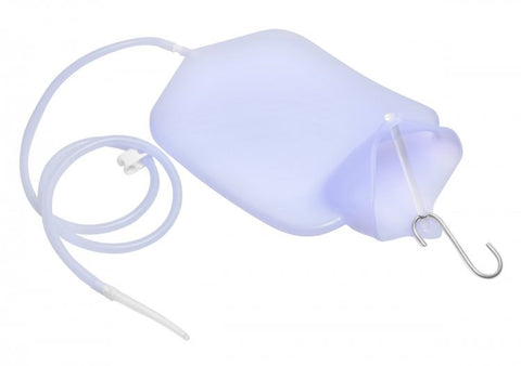 Cleanstream Blue Silicone Shower Douche by XR Brands - Enemas and Douches
