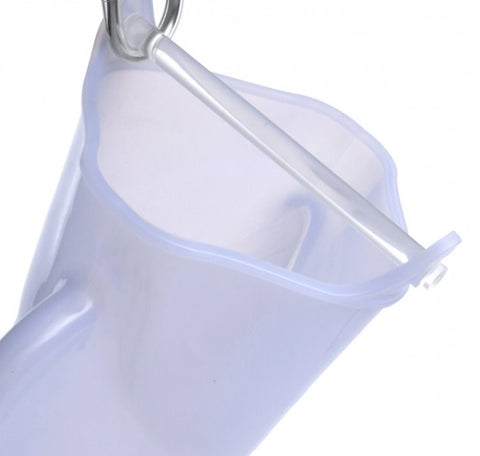 Cleanstream Blue Silicone Shower Douche by XR Brands - Enemas and Douches