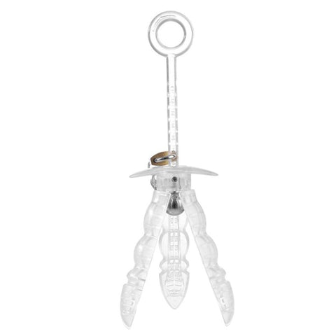 Clear Resin Anal Lock Clinical Fetish Toy by BDStyle - Dental and Clinical