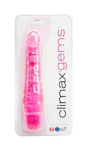 Climax Gems Fuchsia Phallus Vibrator by Topco - G-Spot Vibrators