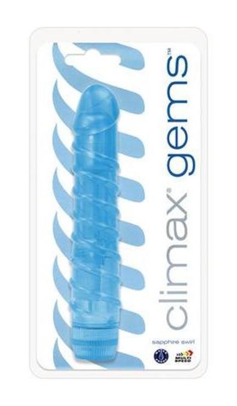 Climax Gems Sapphire Swirl - - G-Spot Vibrators