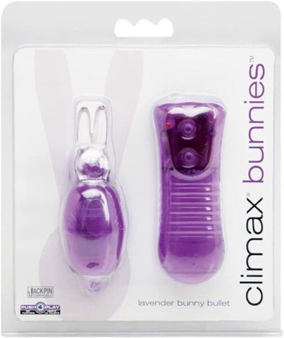 Climax Lavender Bunny Bullet Vibrator by Topco - Bullet Vibrators