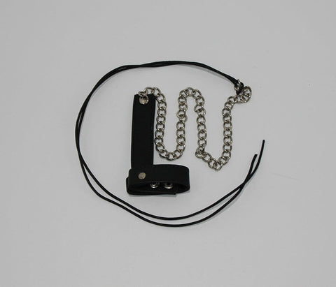 Cock Ball Ring With Leather Lead Bondage Restraints - Cuffs and Restraints