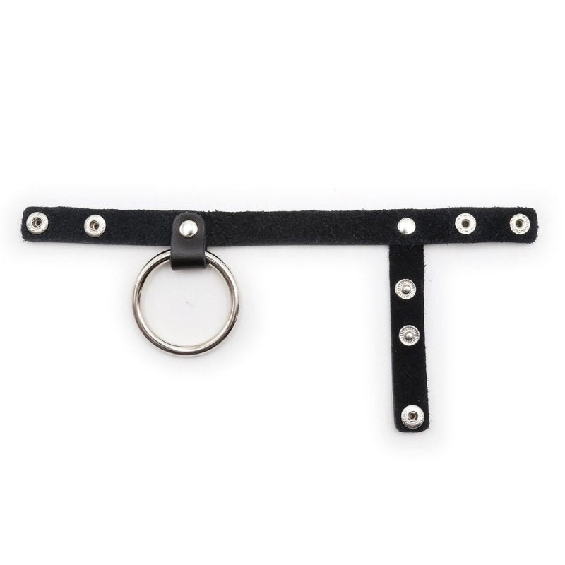 Cock Ring Harness With Ball Divider - - Ball and Cock Toys