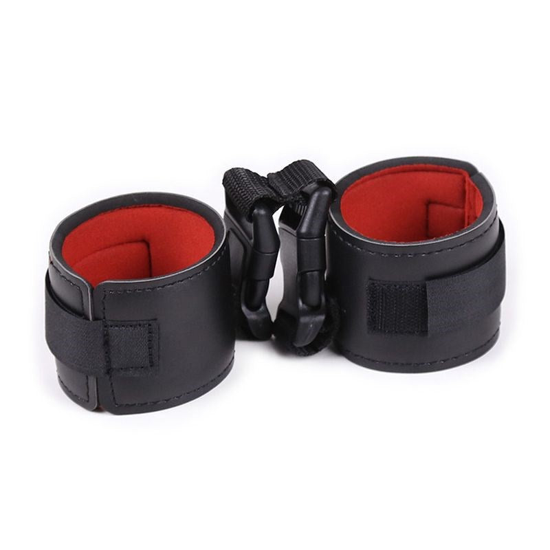 Collar With Hand Cuffs - - Collars And Cuffs