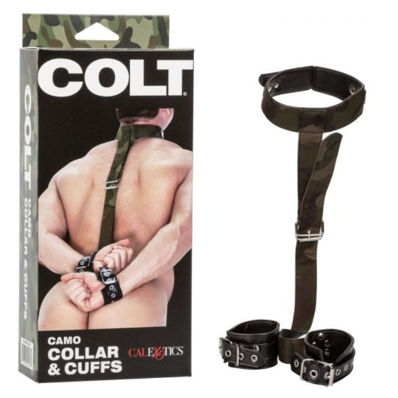 Colt Camo Collar and Cuffs - - Cuffs And Restraints