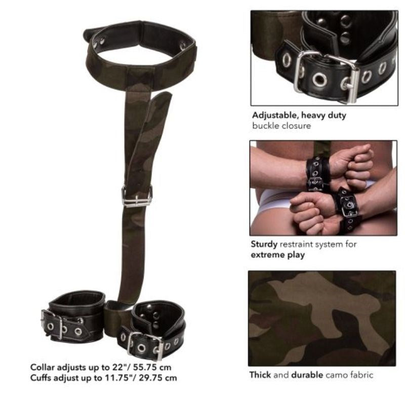 Colt Camo Collar and Cuffs - - Cuffs And Restraints