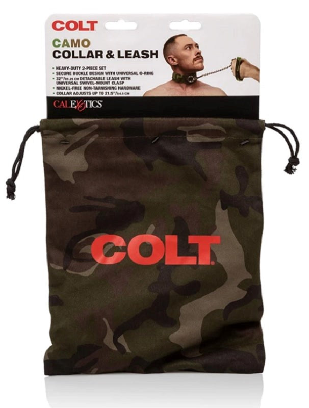 Colt Camo Collar and Leash - - Collars And Cuffs