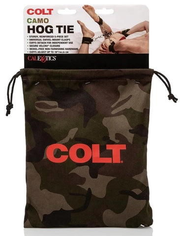 Colt Camo Fetish Play Hog Tie Restraints - Cuffs and Restraints