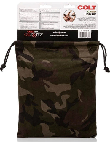 Colt Camo Fetish Play Hog Tie Restraints - Cuffs and Restraints
