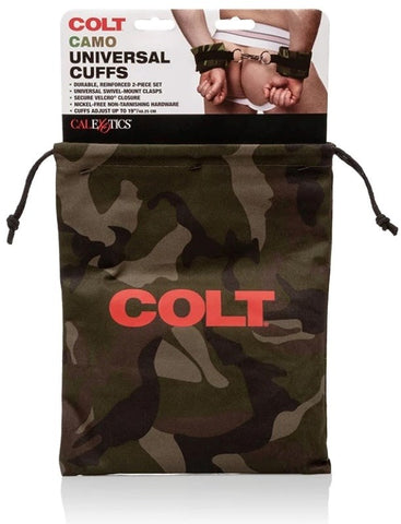 COLT Camo Universal Bondage Cuffs by CalExotics - Cuffs and Restraints