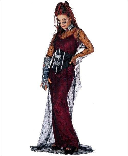 Contessa De Muerte Costume - - Fancy Dress Ups