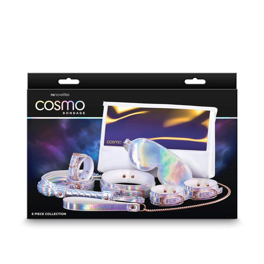 Cosmo Bondage 8 Piece Kit Rainbow - - Bondage Kits