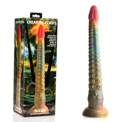 Tenta Dick Tentacle Silicone Dildo by XR Brands - Non-Realistic Dildos