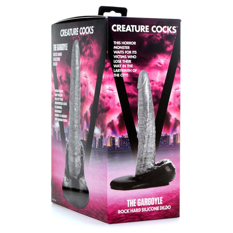 Creature Cocks The Gargoyle Rock Hard Dildo Fantasy Dildo - Realistic Dildos